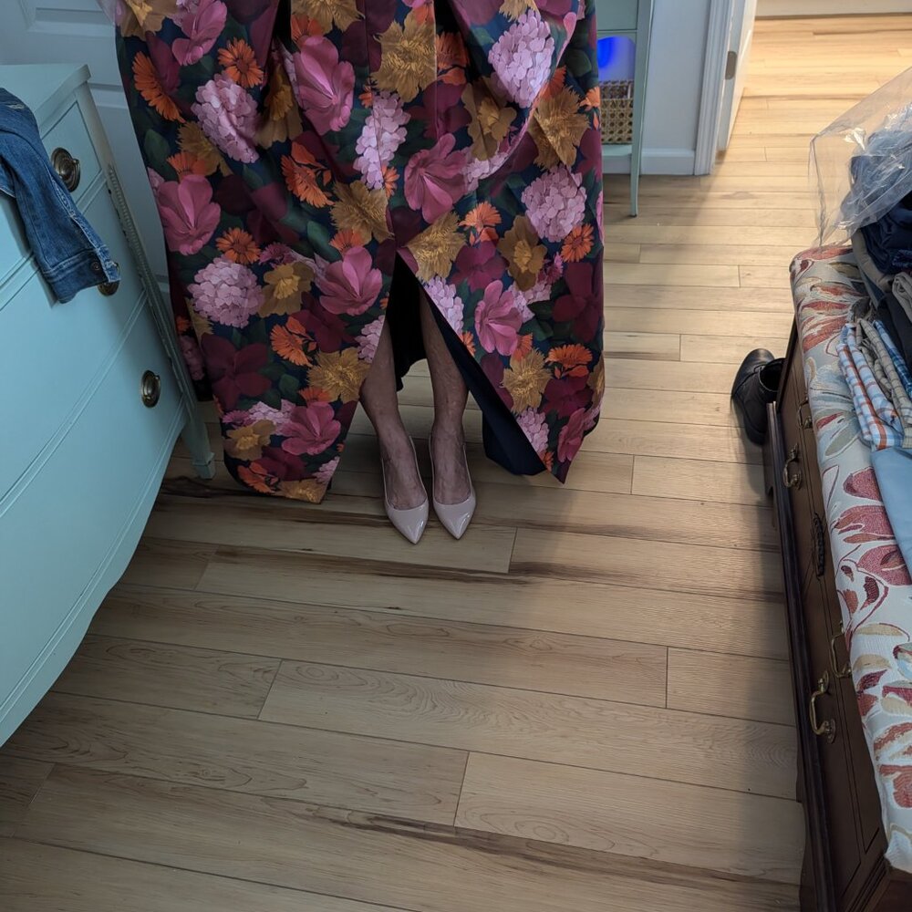 Women's mikado gown Sachin and Babi - Picture 5 of 13